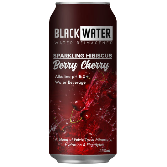 Berry Cherry with Hibiscus Sparklingly Water