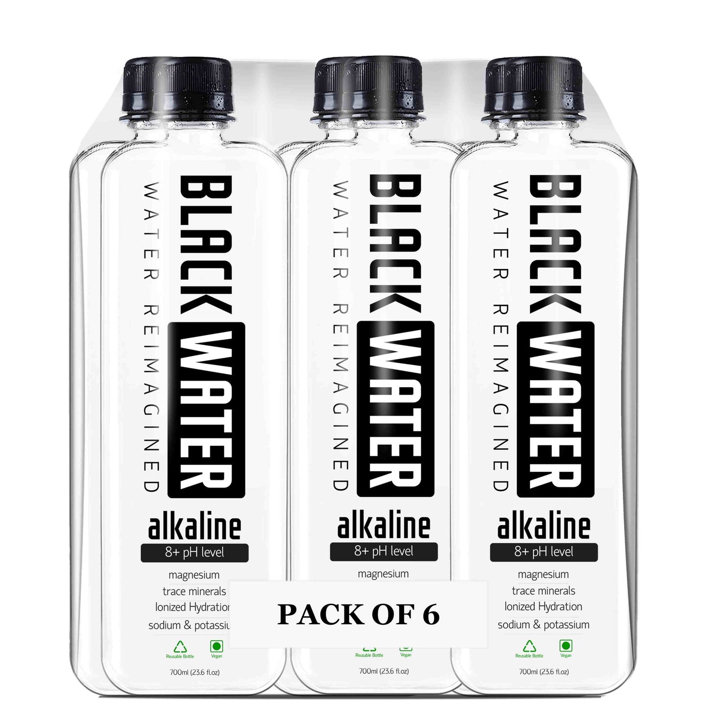 Alkaline Water with pH 8.0+ | Pack of 6